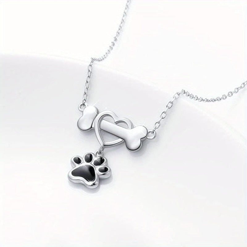 Silver Best Friend Heart Pendant Necklace