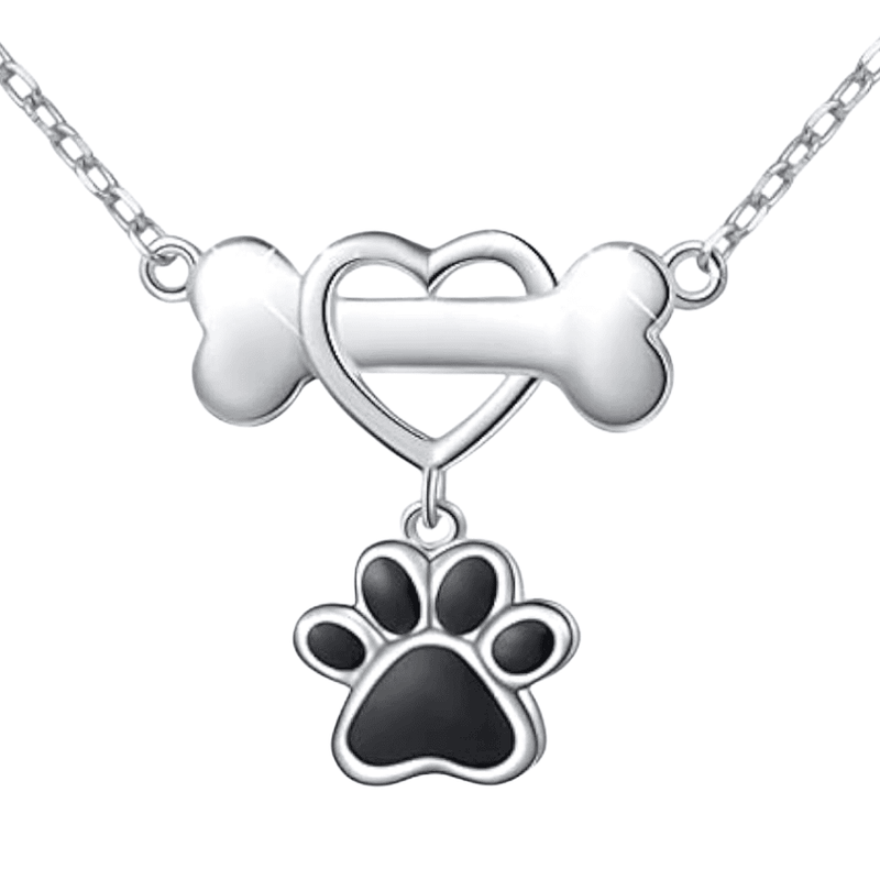 Silver Best Friend Heart Pendant Necklace
