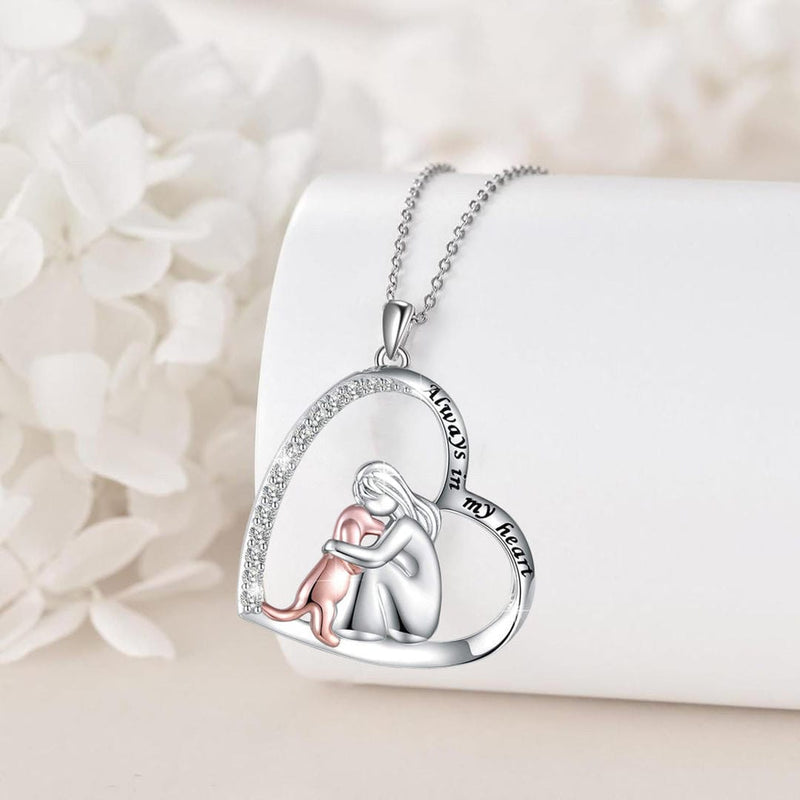 Eternal Embrace Zirconia Necklace