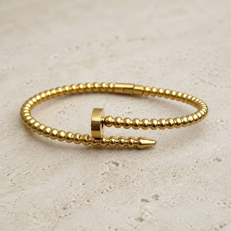 Imperial Gold Cuff Bracelet