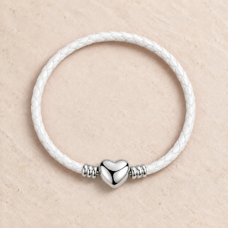 Timeless White Gold Heart Bracelet