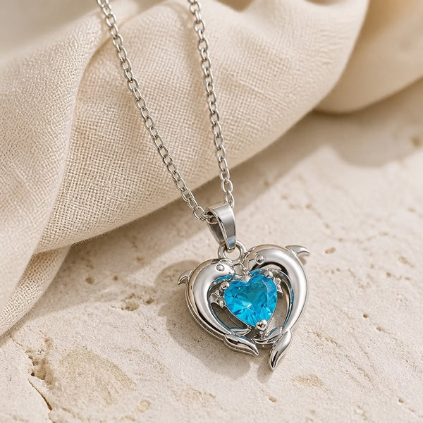 Oceanheart Twins Necklace