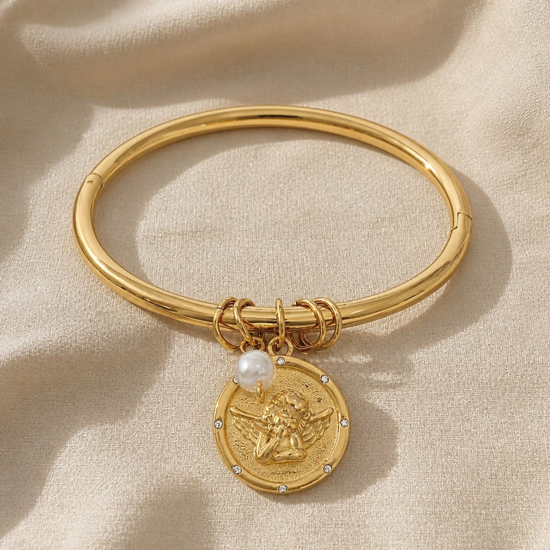 Celeste Guardian Charm Bangle