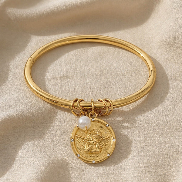 Celeste Guardian Charm Bangle