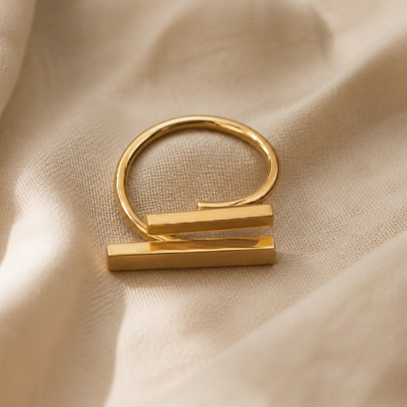 Luna Elevated Open Ring