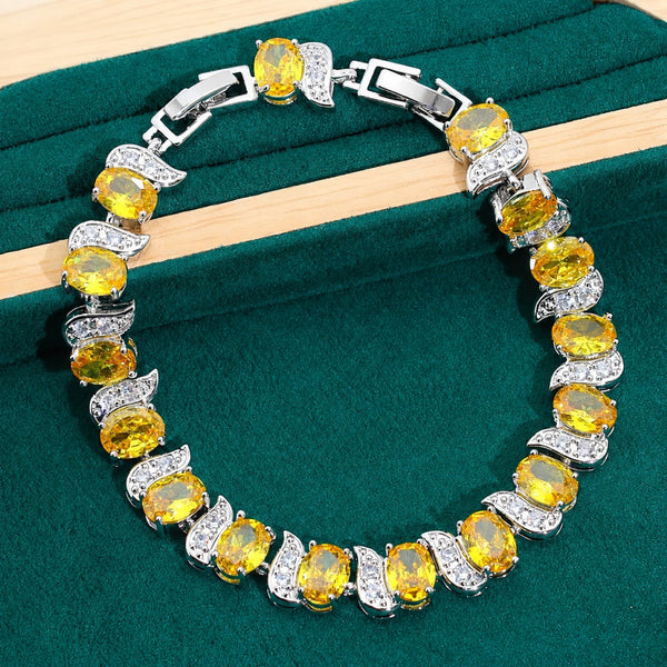 Elite Yellow Leaf Bracelet