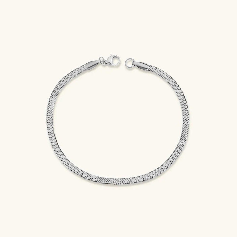 Lustrous Vida Herringbone Wristpiece