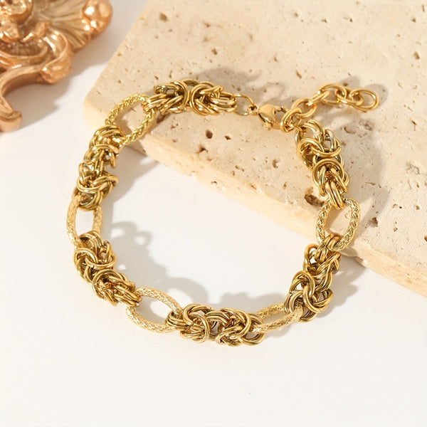 Timeless Twisted Gold Bracelet