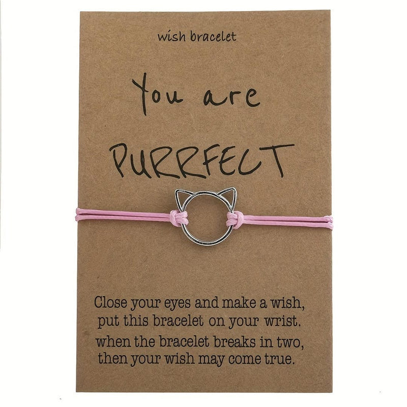 Purrrfect Silver Gifting Bracelet