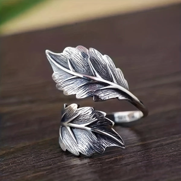 Vintage Leaf Design Ring