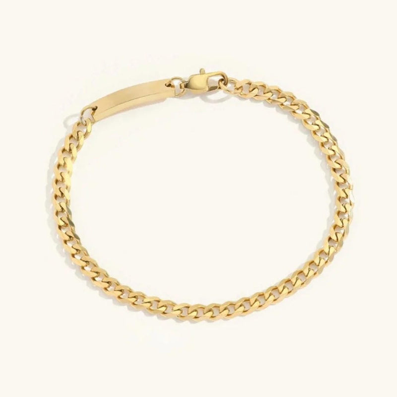 Aurielle Radiant Gold Chain Bracelet