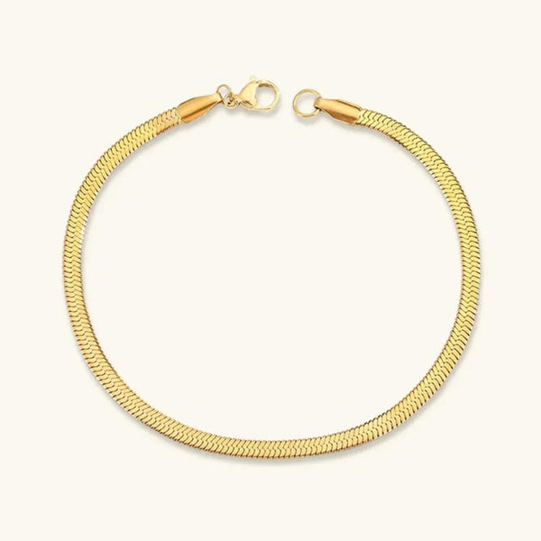 Lustrous Vida Herringbone Wristpiece