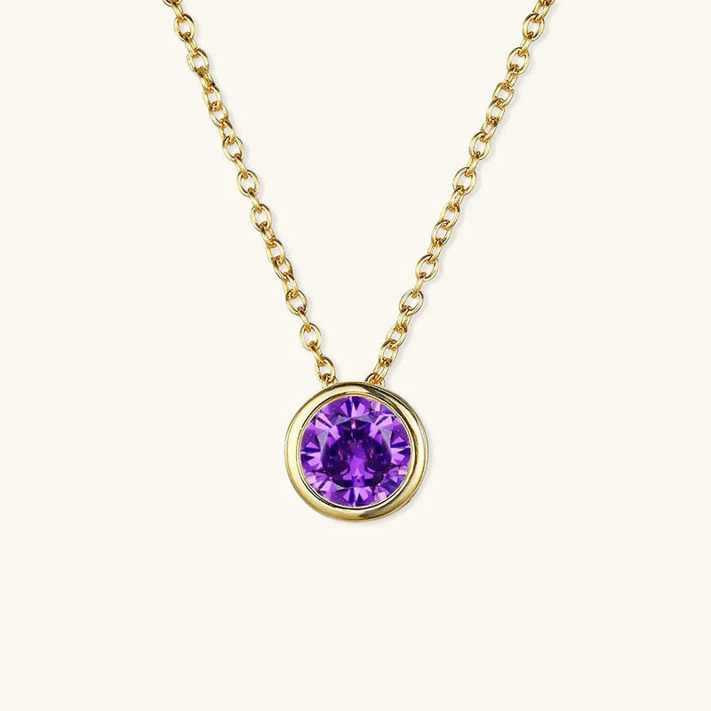 Radiant Gemstone Gold Chain