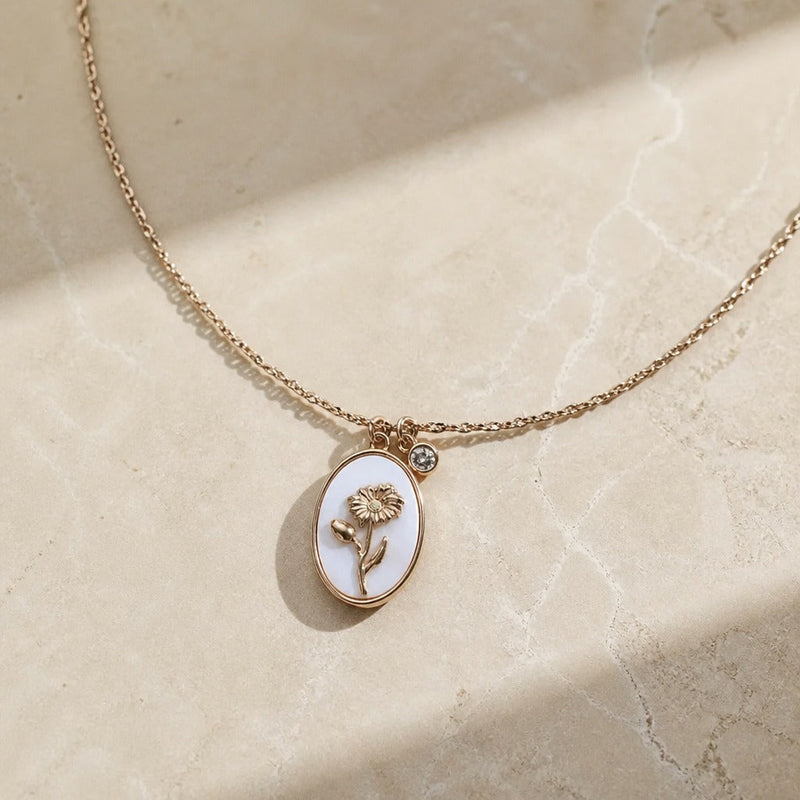 Vintage Birthstone Necklace Collection