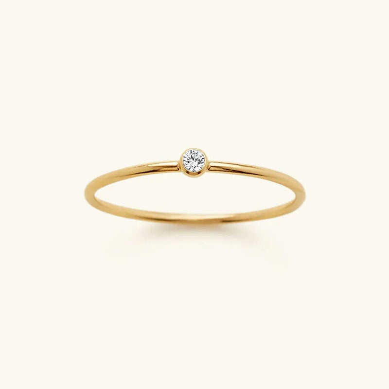 Precious Gemstone Stacker Ring