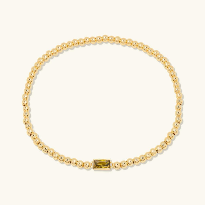 Radiant Gemstone Bracelet