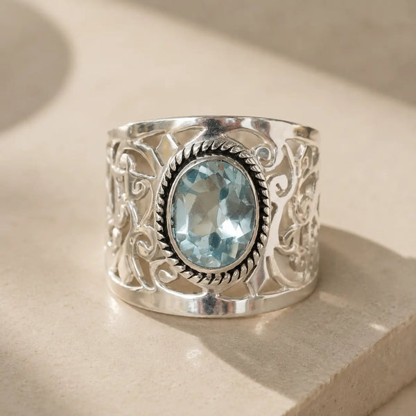 Bohemian Cubic Zirconia Ring