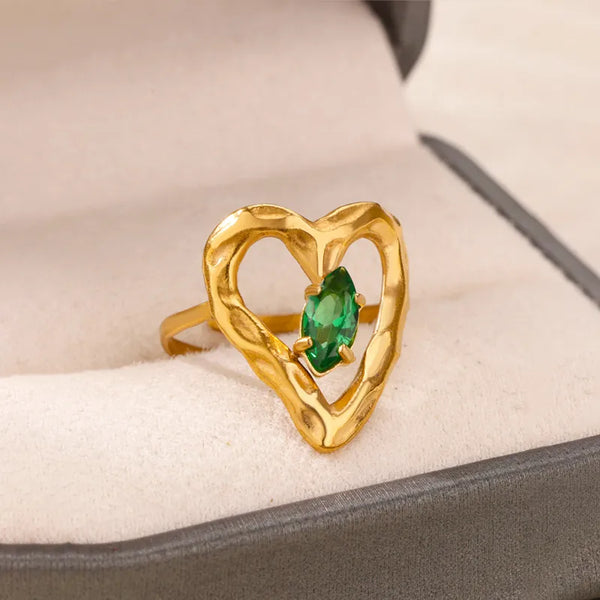 Emerald Affinity Jewel Ring