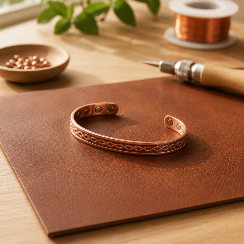 Dot Copper Bracelet