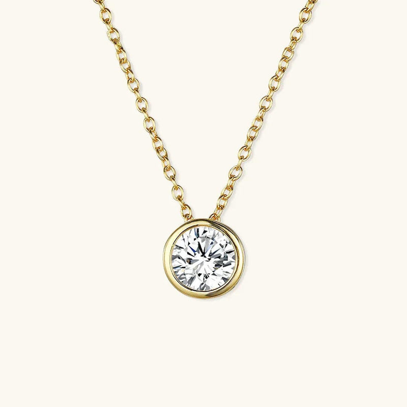 Radiant Gemstone Gold Chain