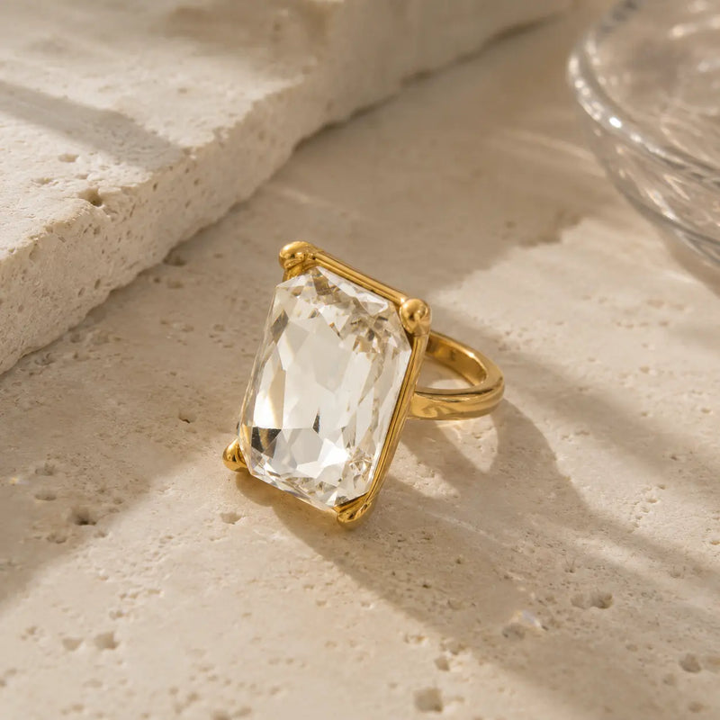 Crystal Vault Vintage Ring