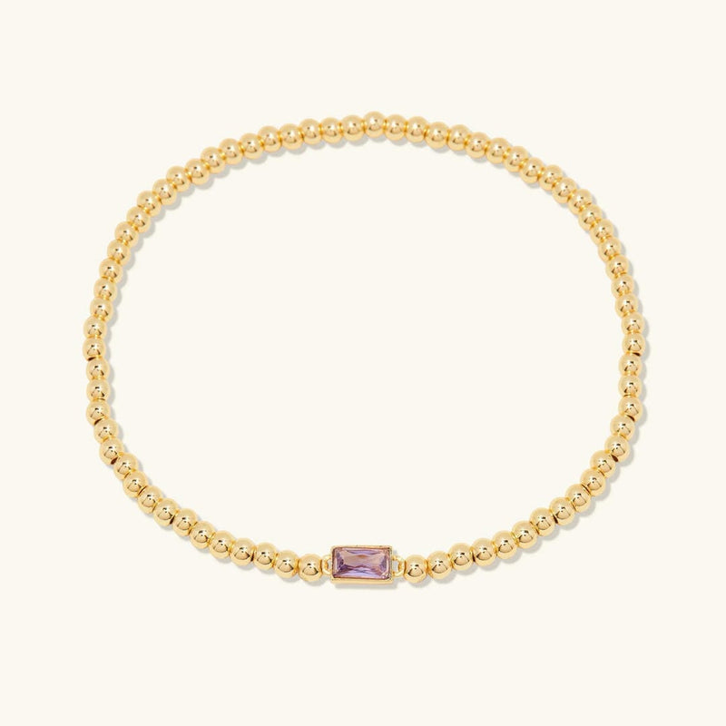 Radiant Gemstone Bracelet