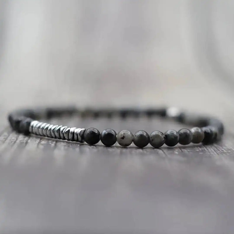 Timeless Volcanic Rock Bracelet