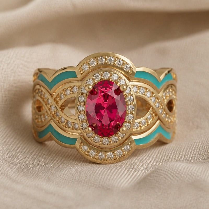 Imperial Ruby Statement Ring