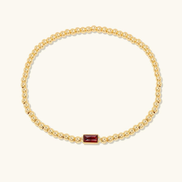 Radiant Gemstone Bracelet