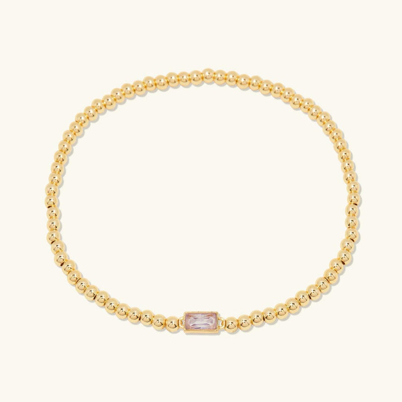 Radiant Gemstone Bracelet