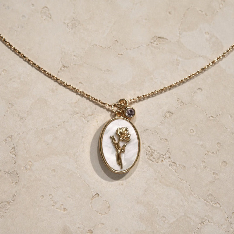 Vintage Birthstone Necklace Collection