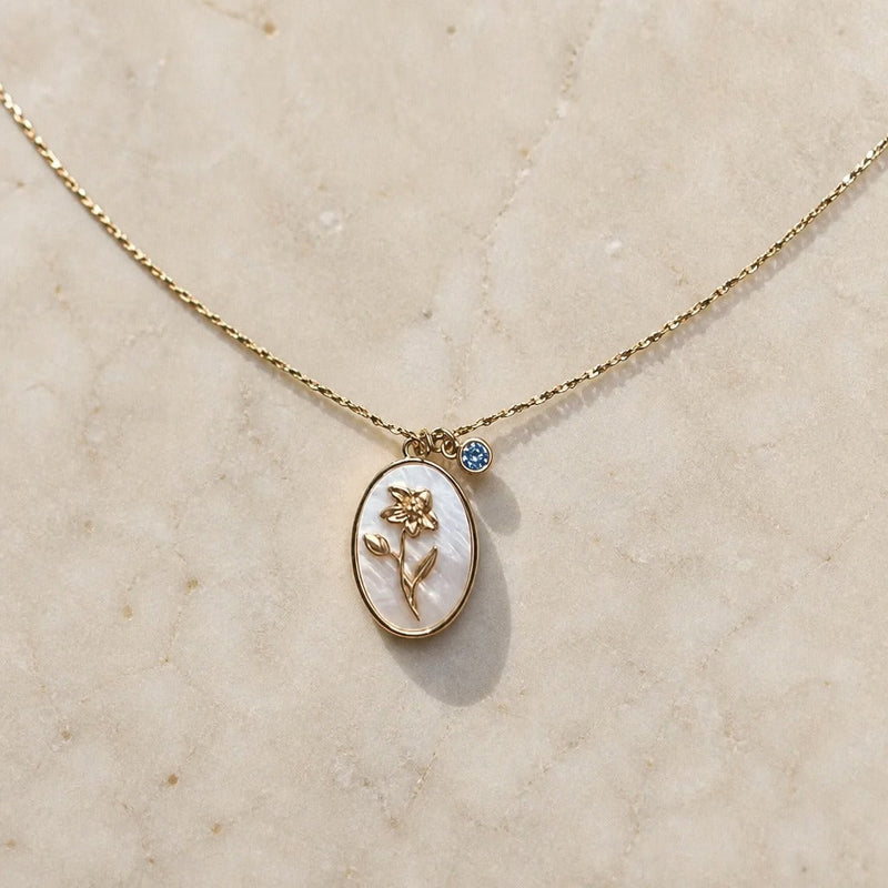 Vintage Birthstone Necklace Collection