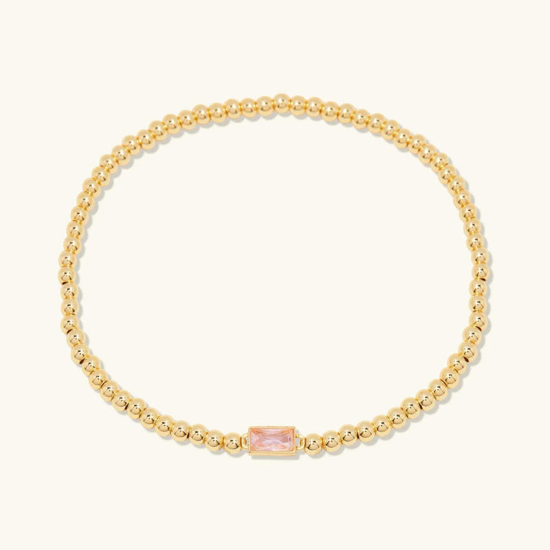 Radiant Gemstone Bracelet