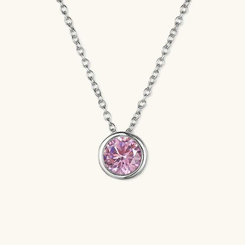 Radiant Gemstone Gold Chain