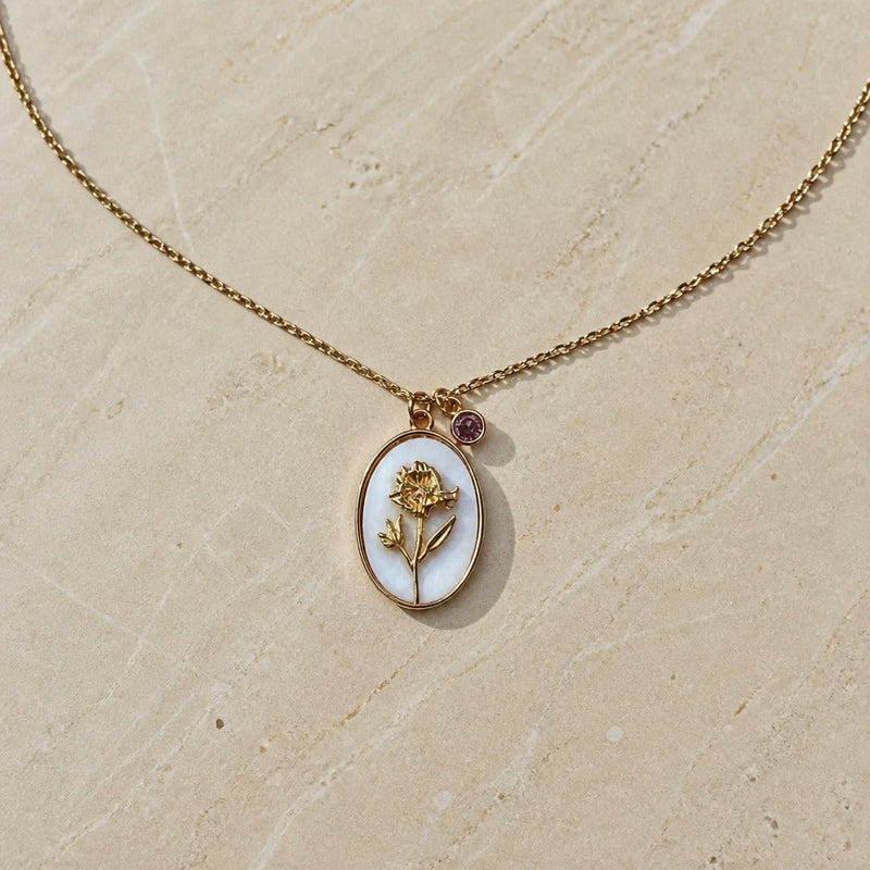 Vintage Birthstone Necklace Collection