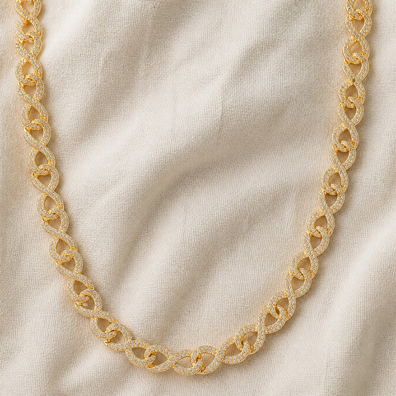 Prestige Gold Link Necklace