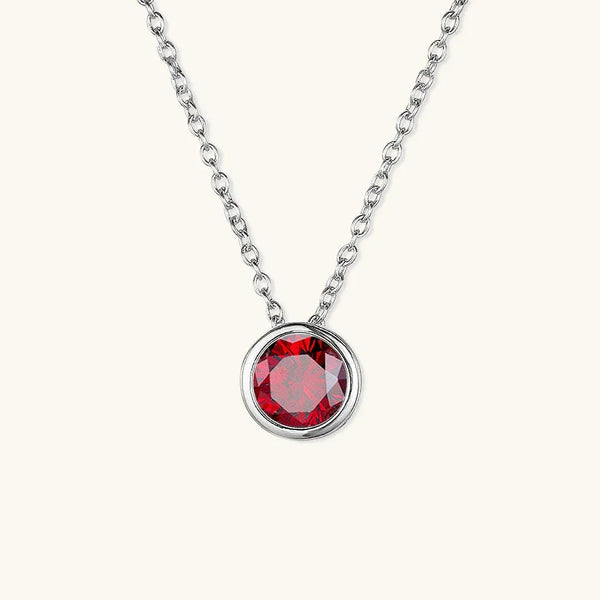 Radiant Gemstone Gold Chain