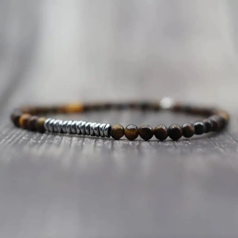 Timeless Volcanic Rock Bracelet
