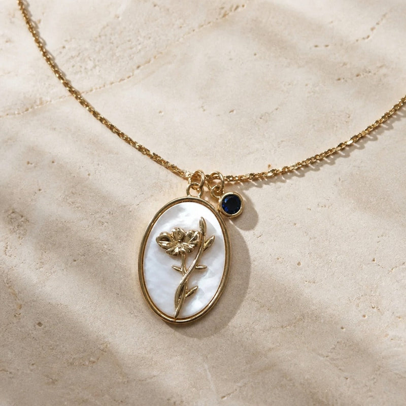 Vintage Birthstone Necklace Collection