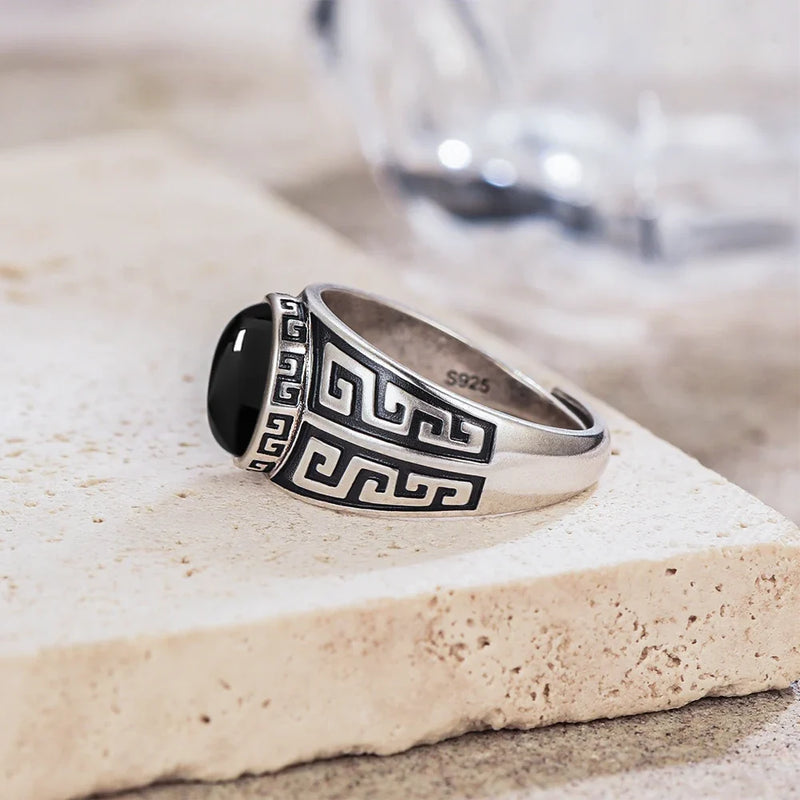 Tiger Eye Silver Ring