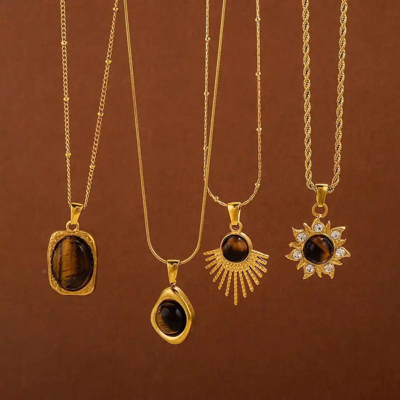 Bohemian Golden Solar Chain