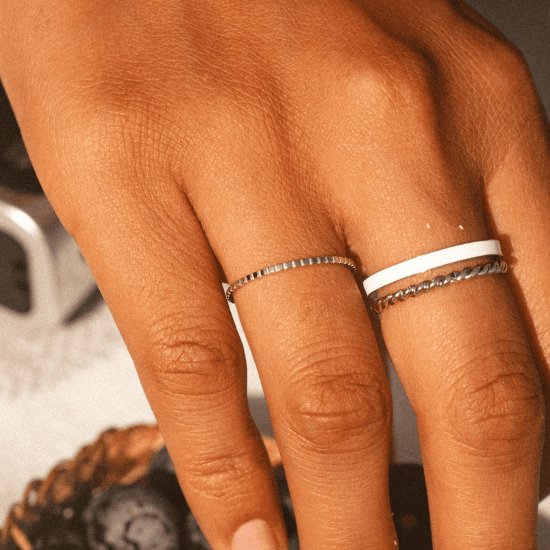 Luna Stackable Thin Ring