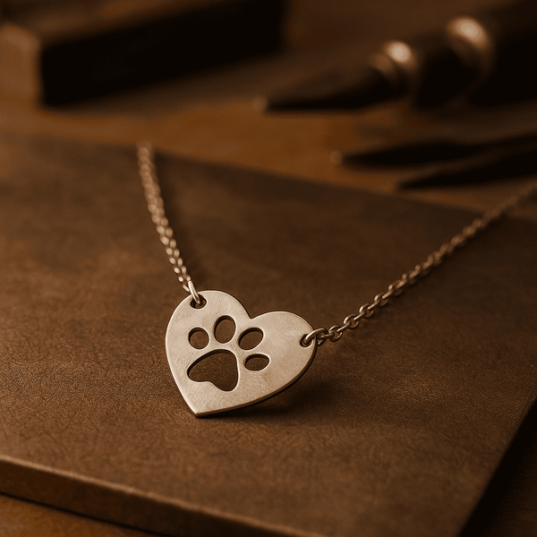 Memorial Ashes Heart Pendant Necklace