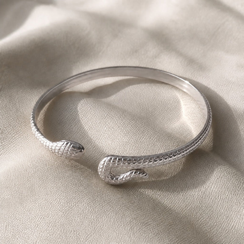 Snake Shaped Cuff Bracelet