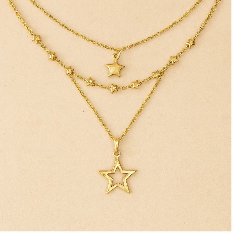 Vintage Star Necklace