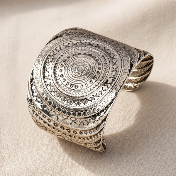 Tribal Open Cuff Bracelet