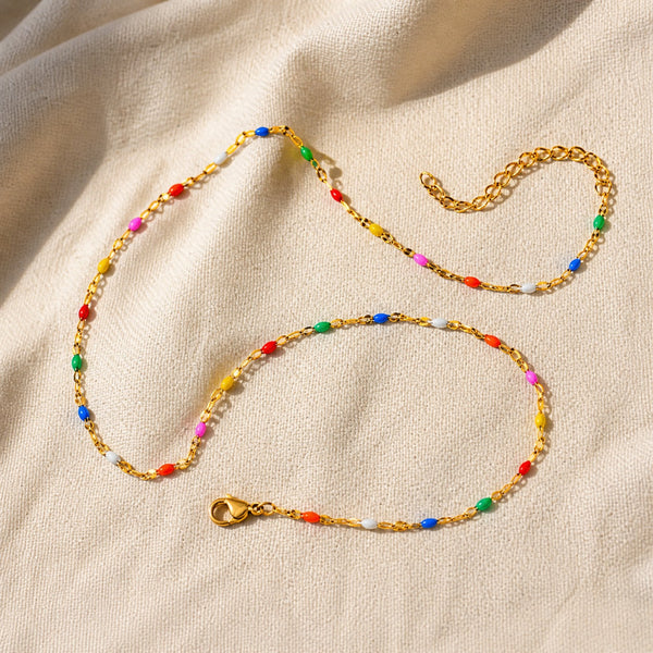 Tropical Aloha Multicolor Necklace