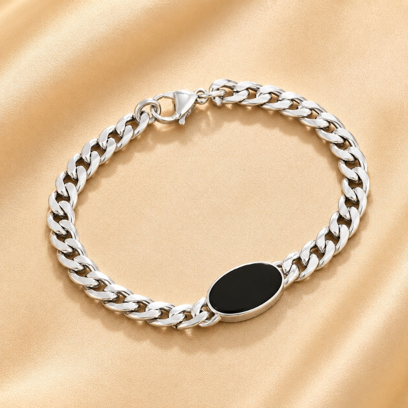 Ethereal Black Charm Bracelet