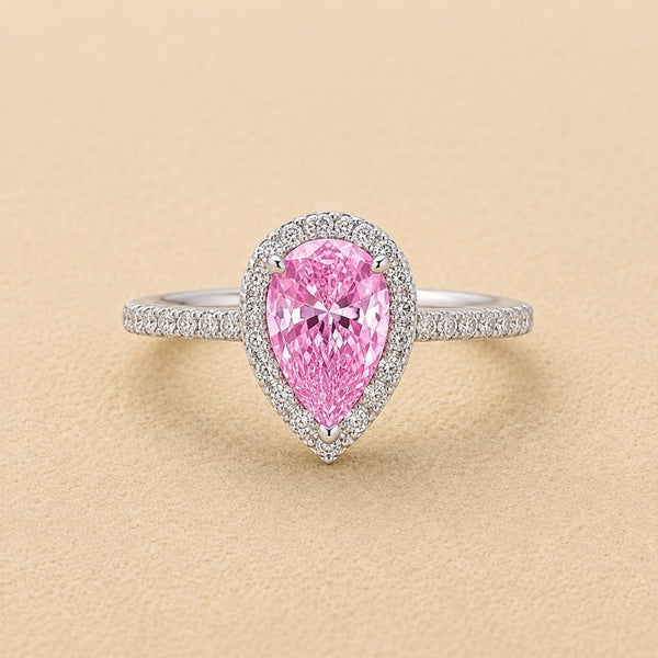 Timeless Halo Zirconia Ring