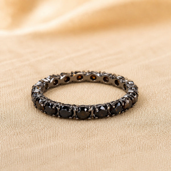 Black Zirconia Luxury Ring